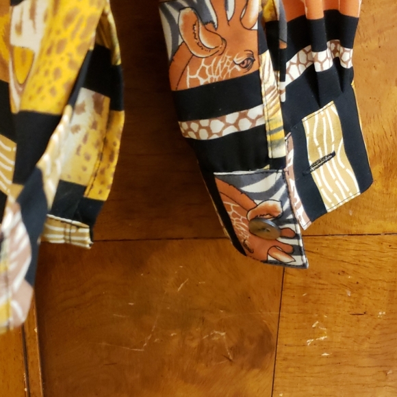 Cathy Che Ladies Long Sleeve Blouse Size 18 - Picture 6 of 7